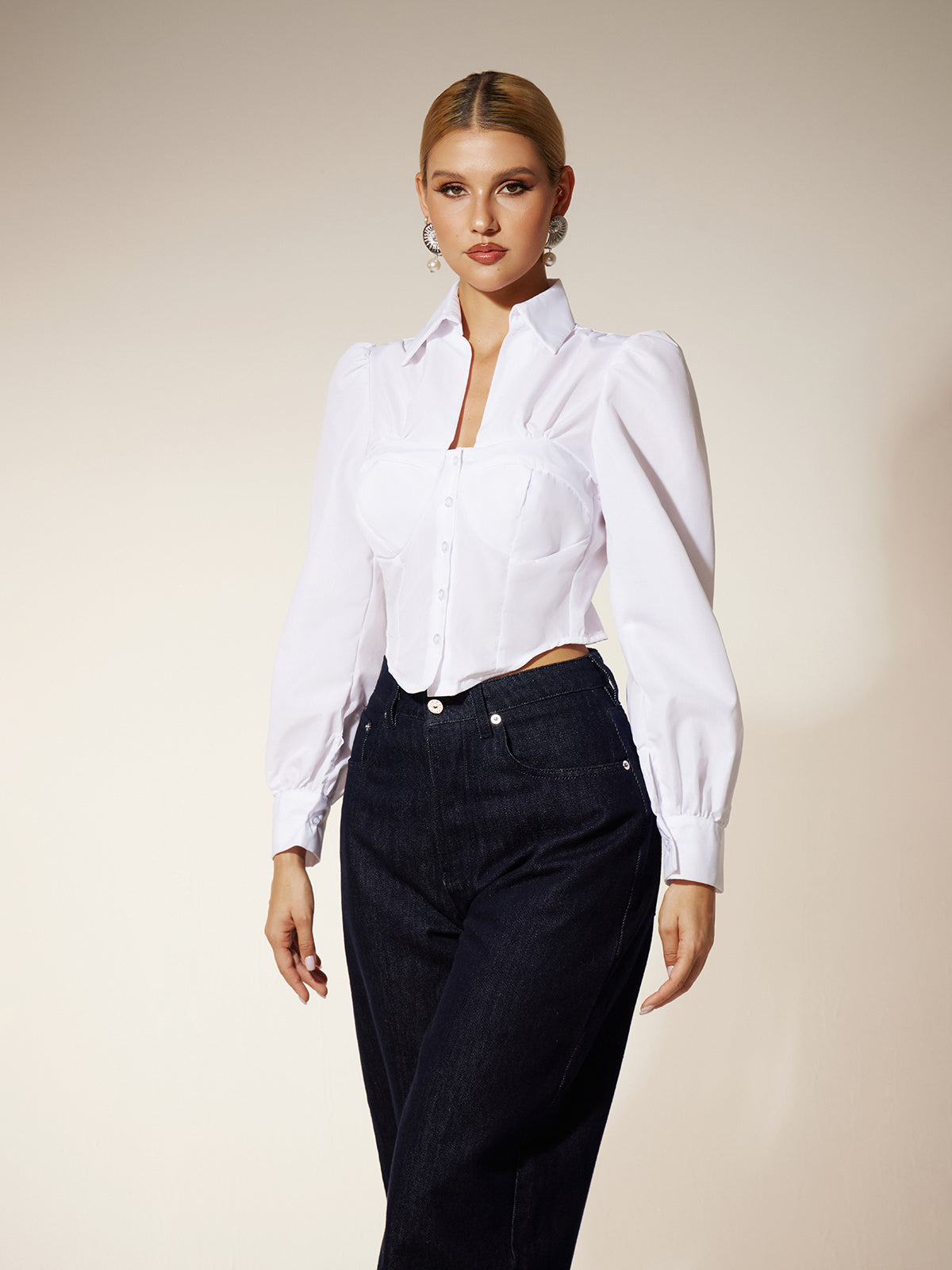Ehren Long Sleeve Collar Shirt - Image 2