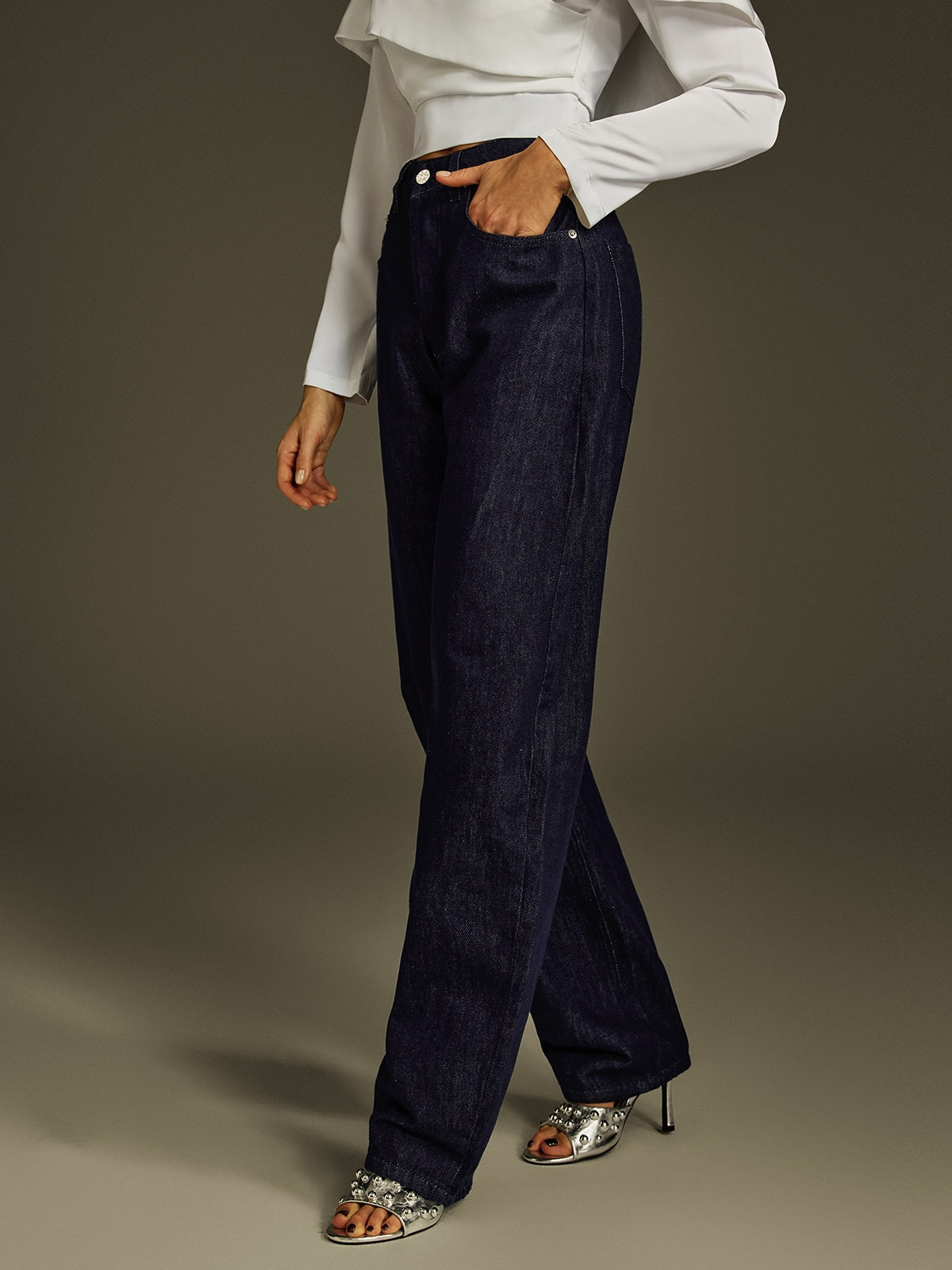 Latavia Straight Leg Jeans - Image 2