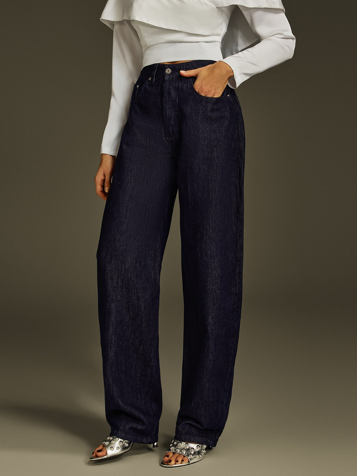 Latavia Straight Leg Jeans - Image 4