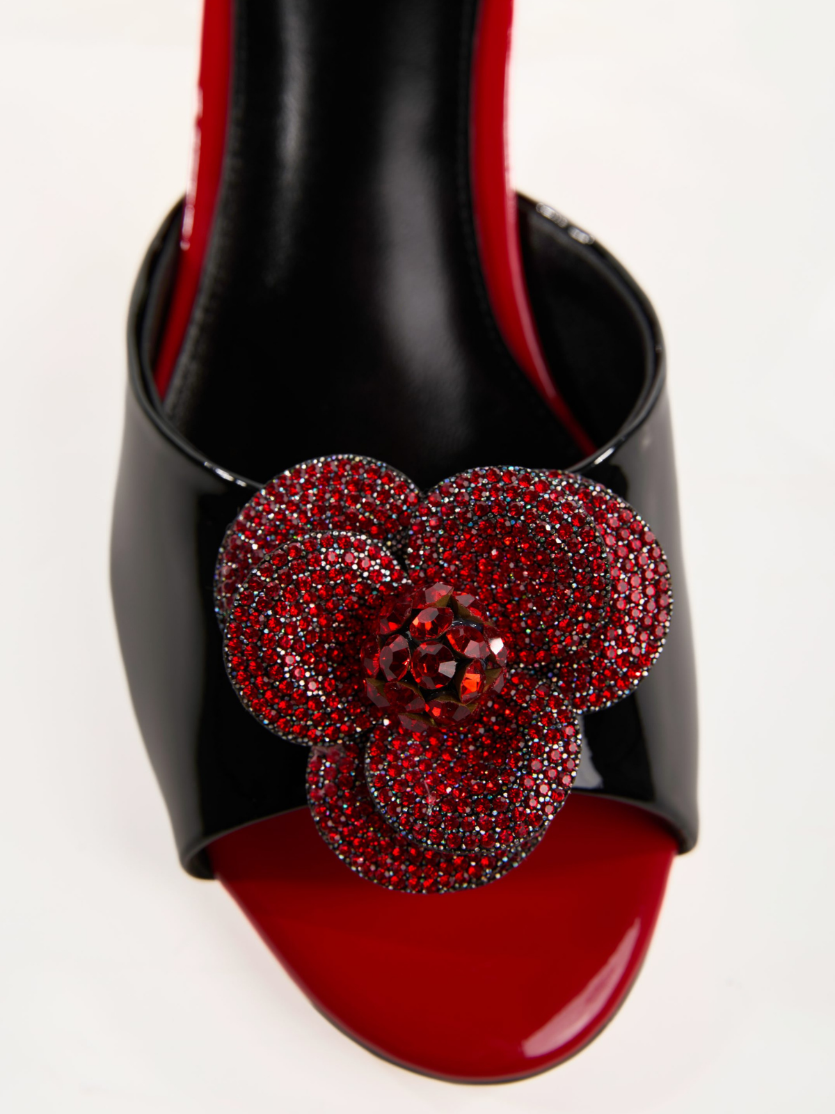 Lochlyn Flower Rhinestone Sandals - Image 4