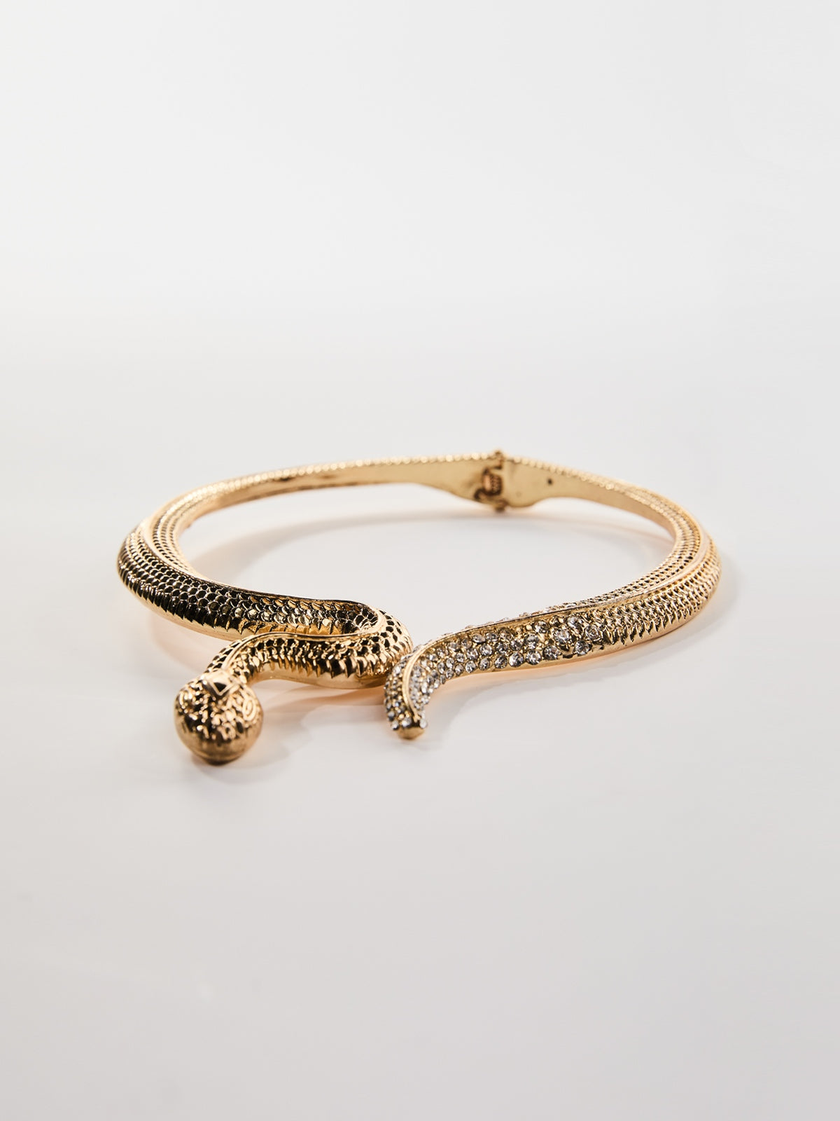 Oexara Snake Rhinestone Choker - Image 2