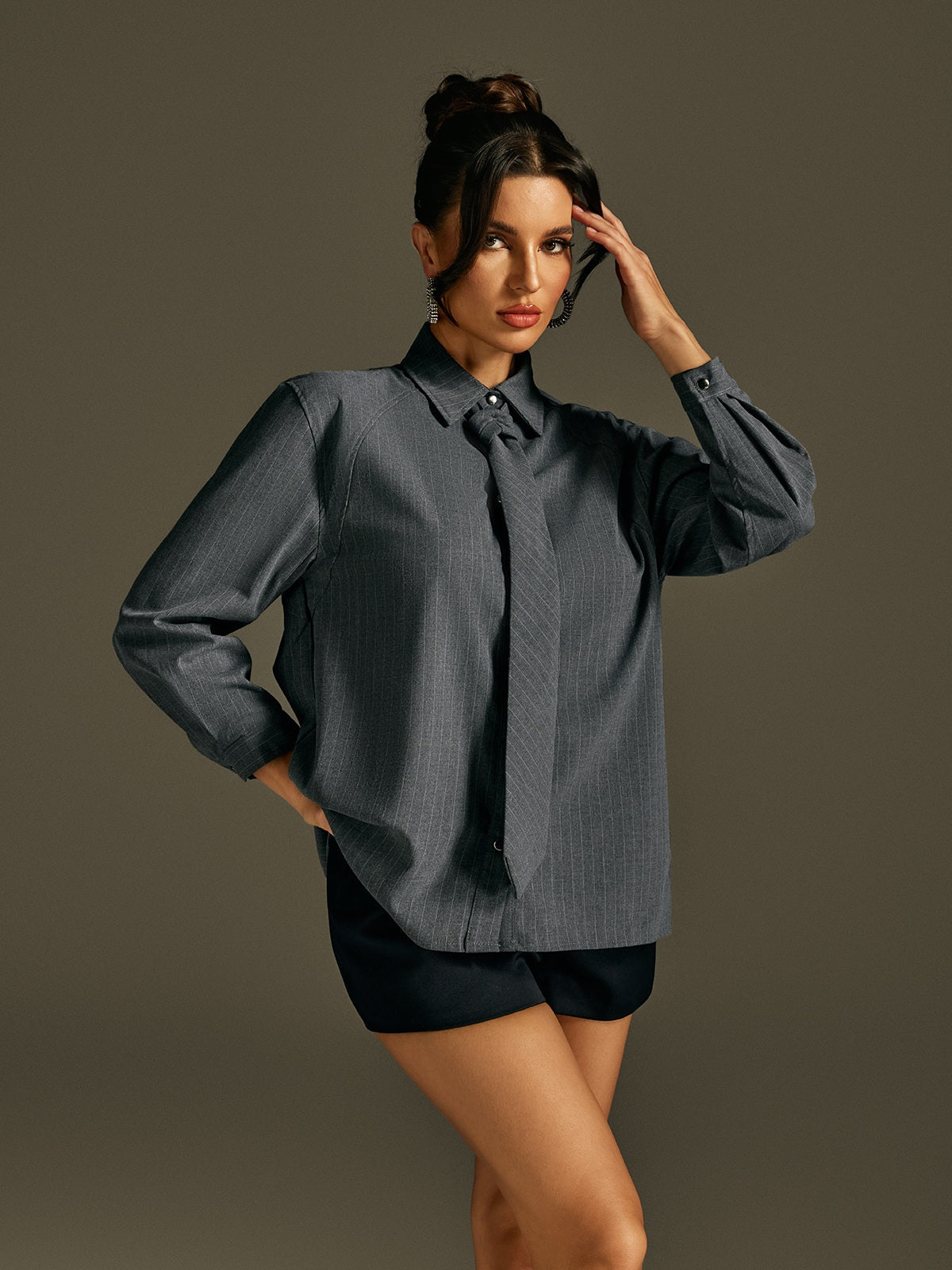 Rohit Collar Tie Shirt