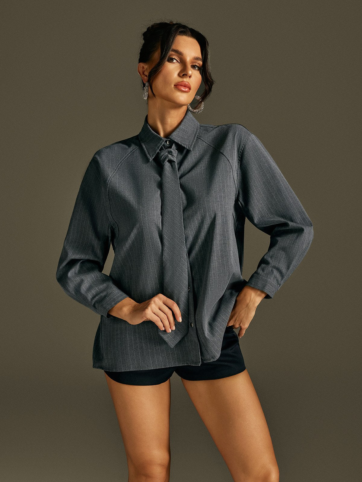 Rohit Collar Tie Shirt - Image 3