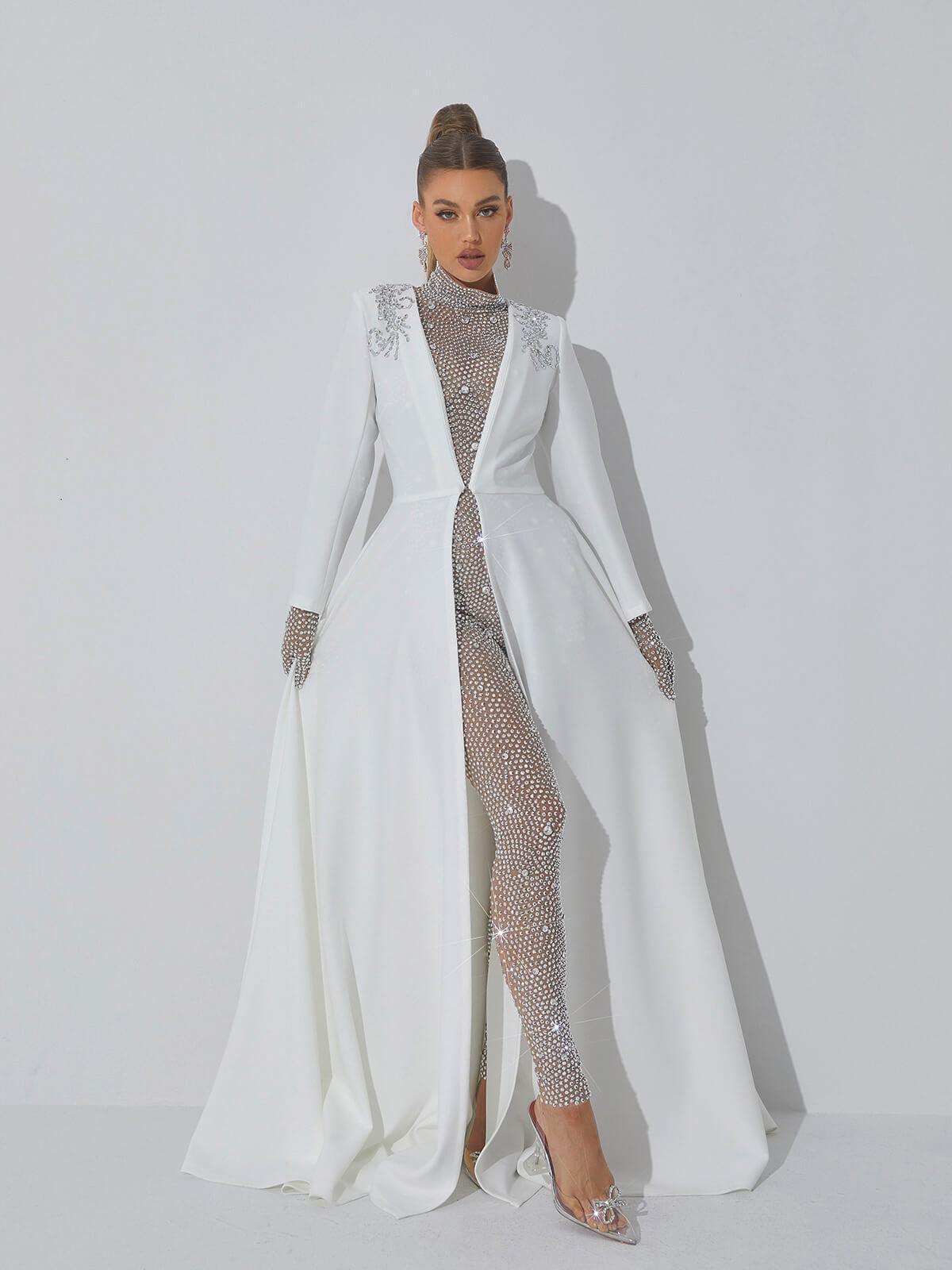 Roise Crystal Embellished Coat - Image 2