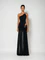Ulyra One Shoulder Draped Cutout Maxi Dress