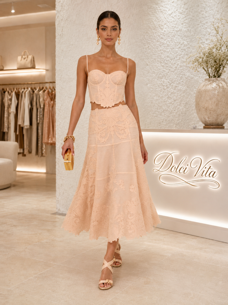 The Marielle Lace Co-Ord Set