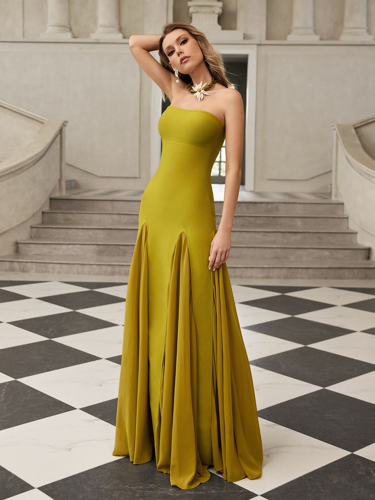 Gaeldriel Strapless Bandage Maxi Dress - Image 2