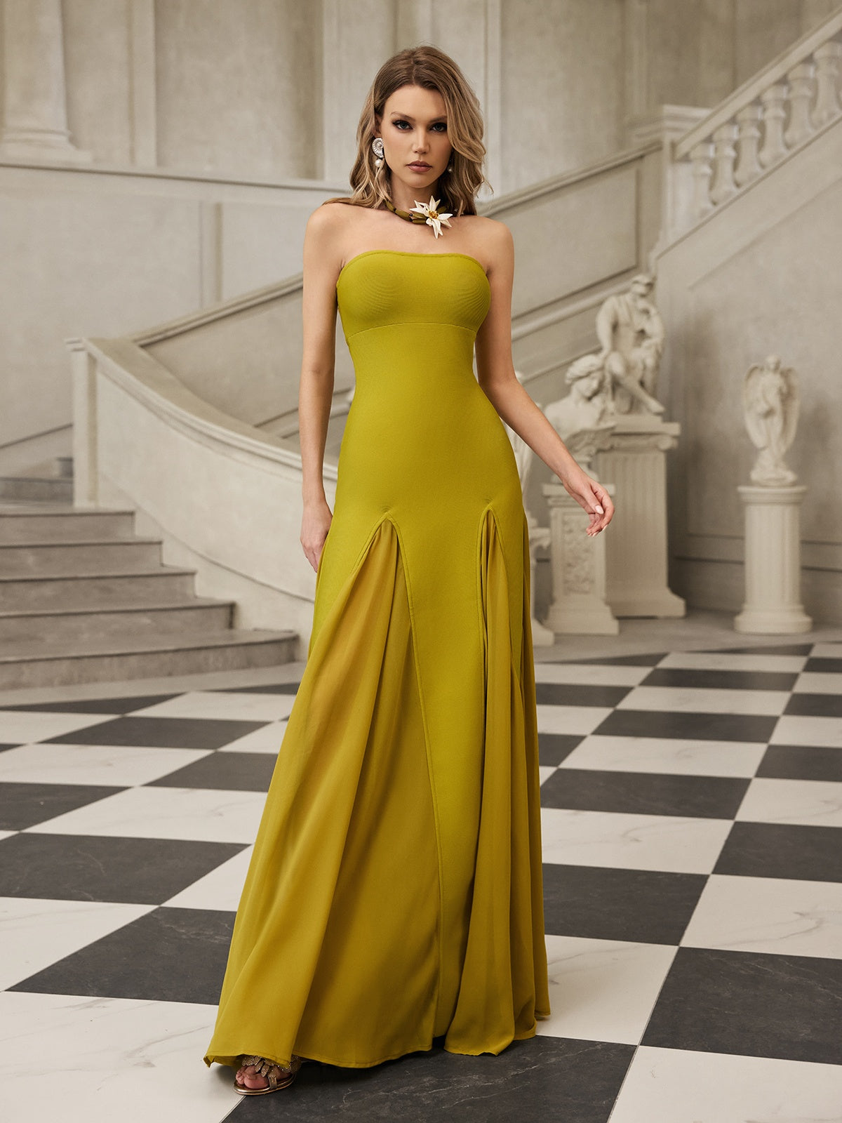 Gaeldriel Strapless Bandage Maxi Dress - Image 4