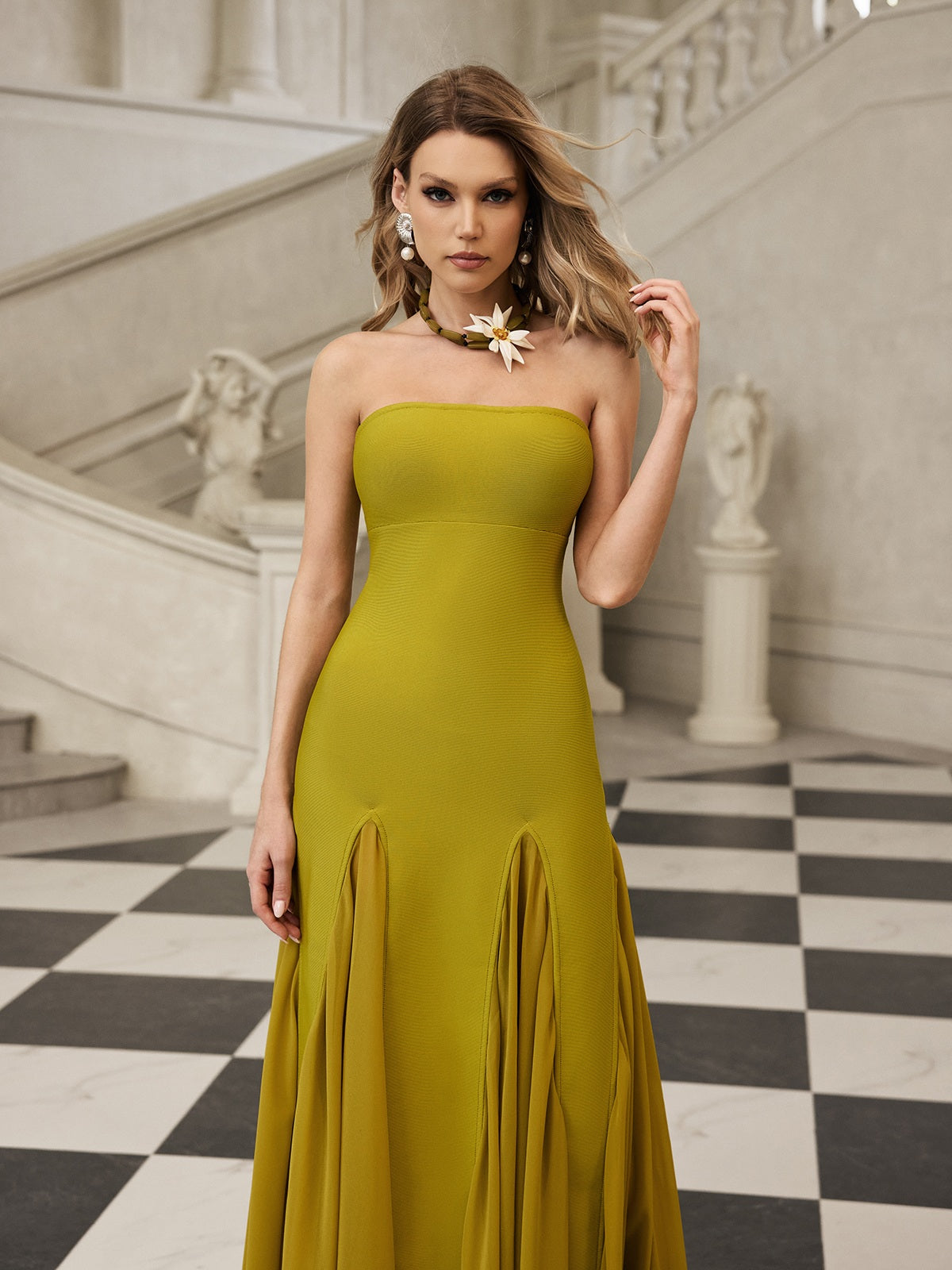 Gaeldriel Strapless Bandage Maxi Dress - Image 5