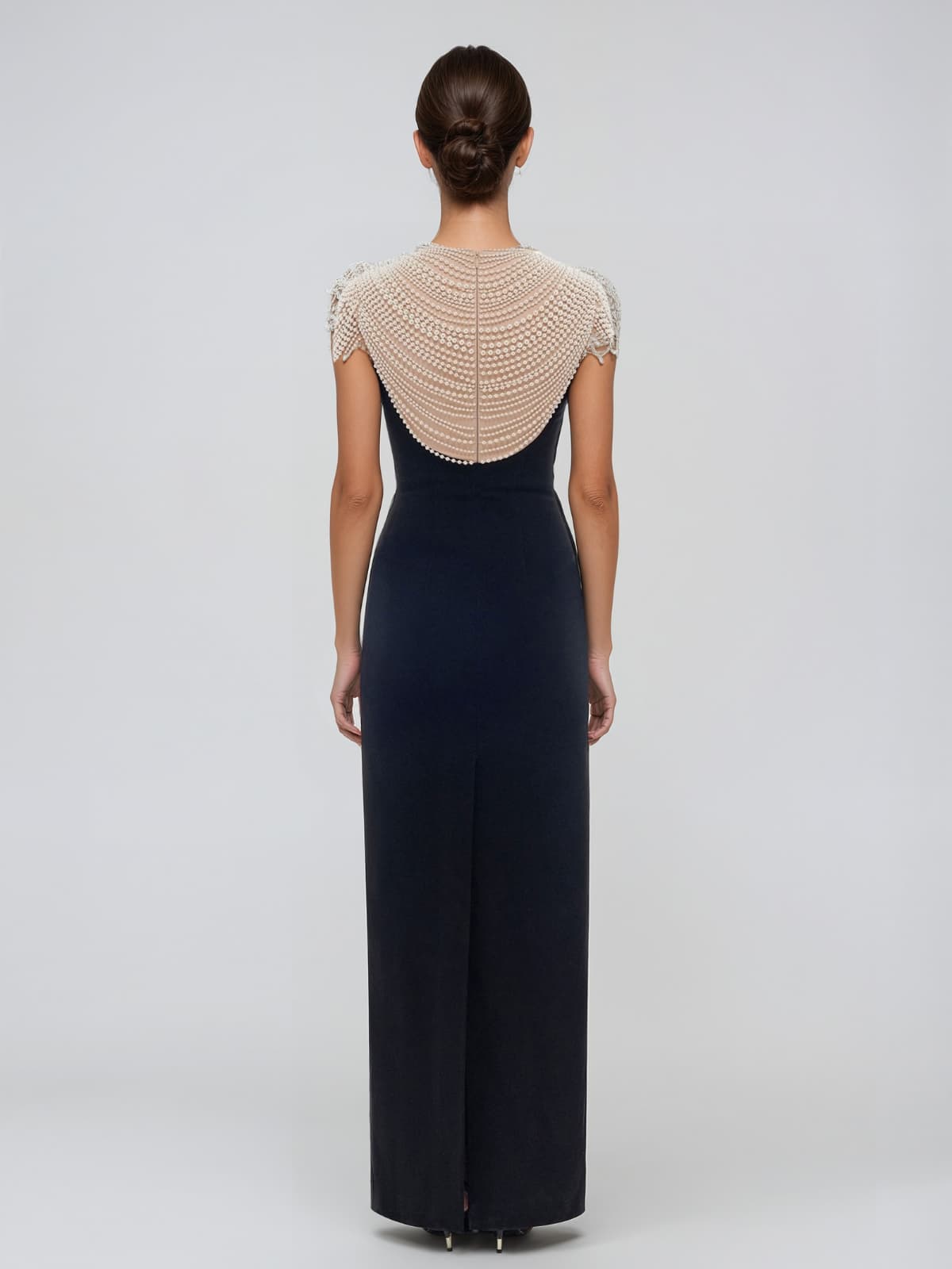 Lythendor Pearl Chain Maxi Dress - Image 5