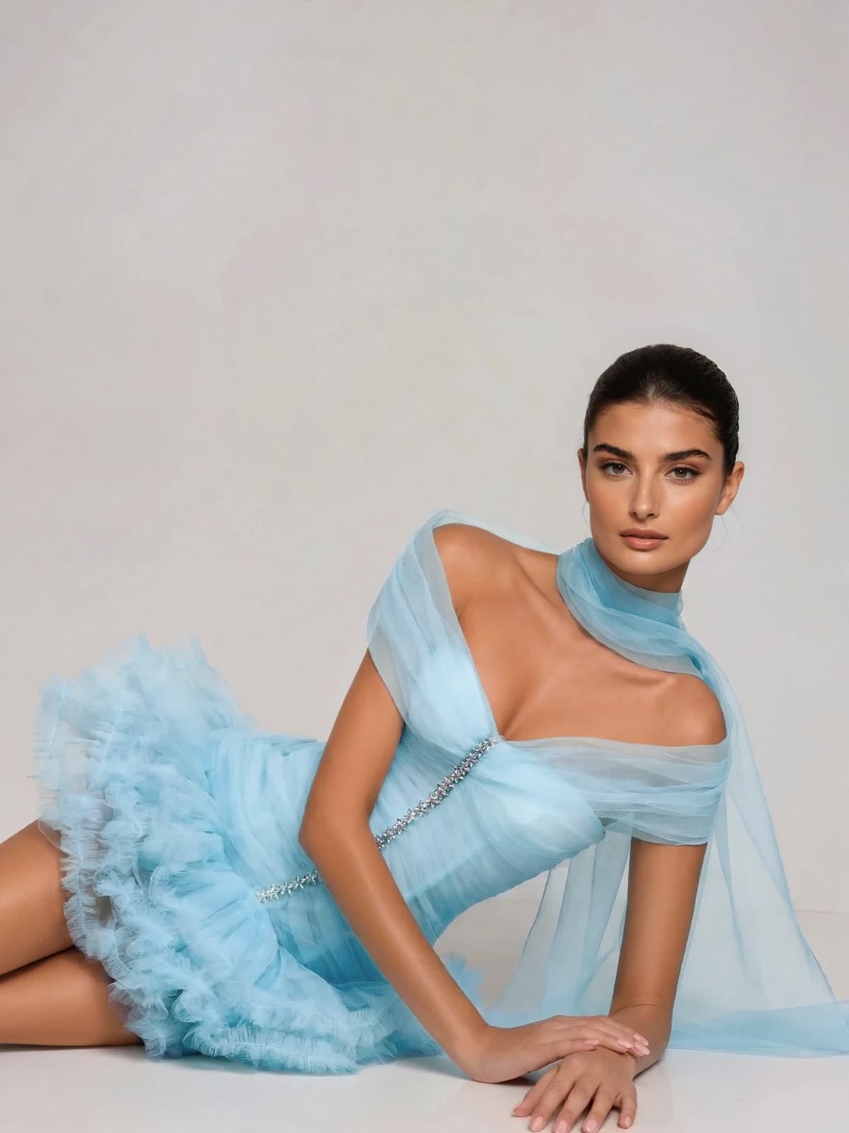 Ravion Off Shoulder Tulle Mini Dress - Image 5